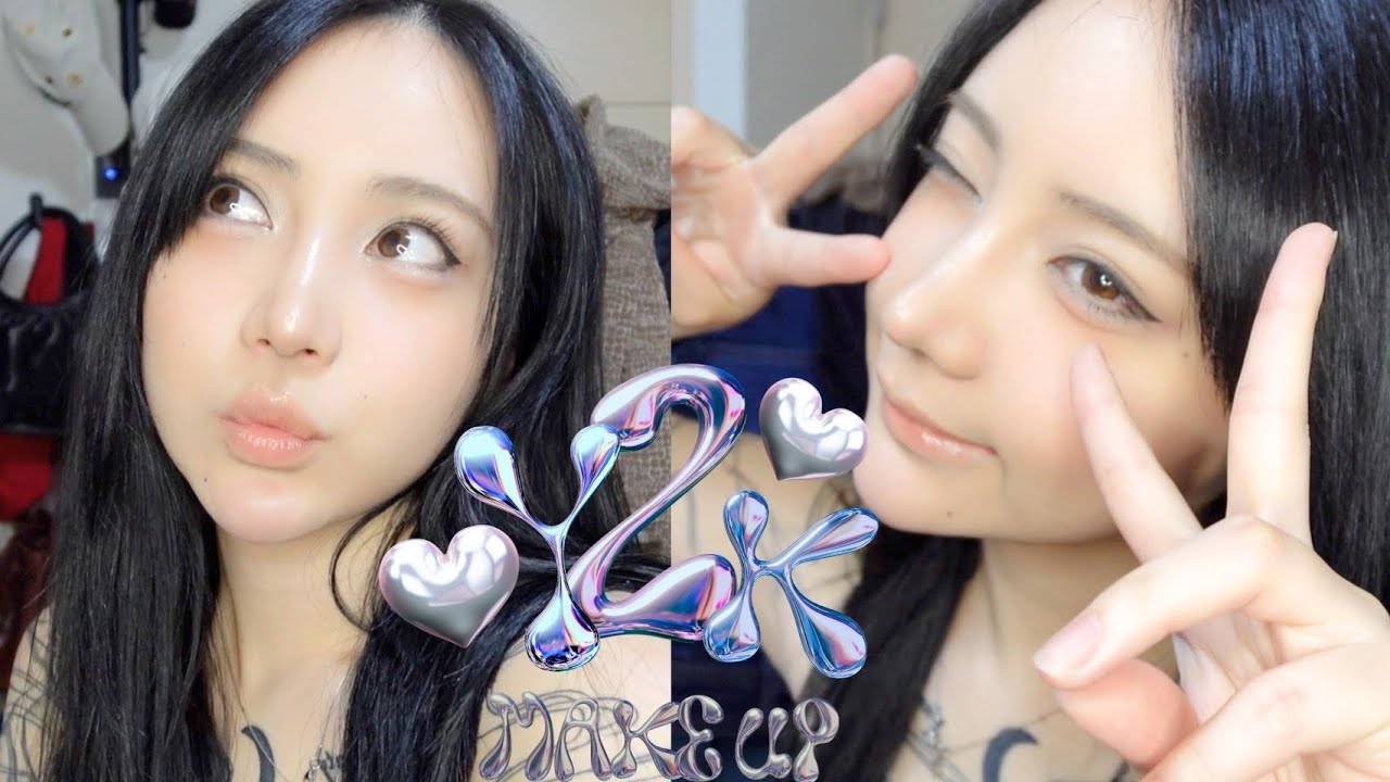 大人ギャルになりたい!!彩度低めなY2Kメイク★