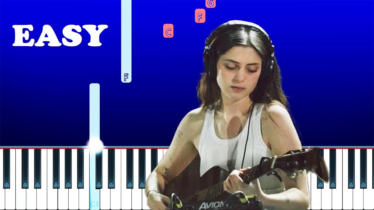 Lizzy McAlpine - Spring Into Summer (EASY Beginner Piano Tutorial)