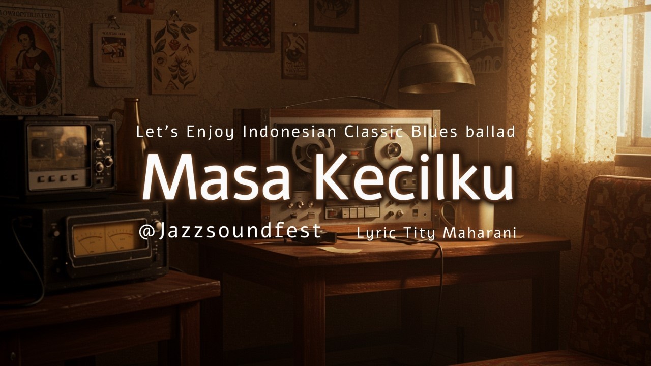 MASA KECILKU - Lagu Nostalgia Classic Blues Ballad era tahun 60/70an