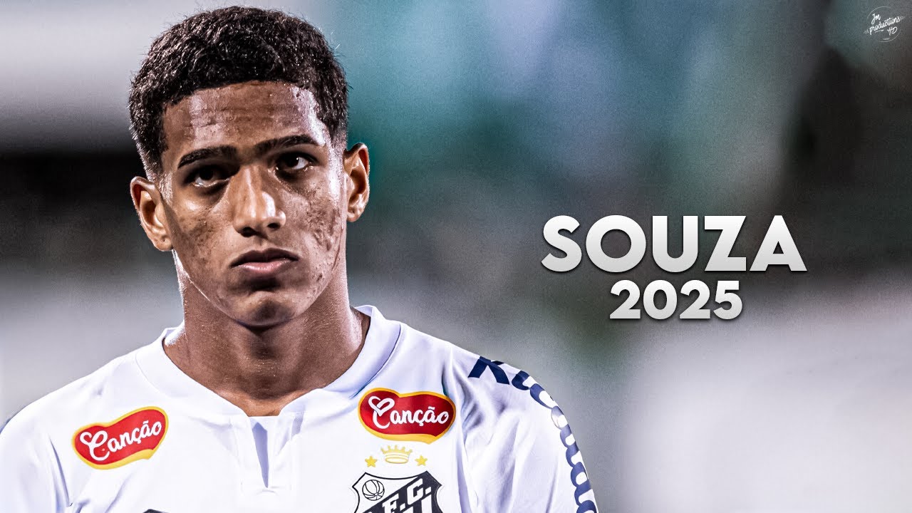 Souza 2025 - Amazing Skills, Tackles & Assists - Santos Talent | HD