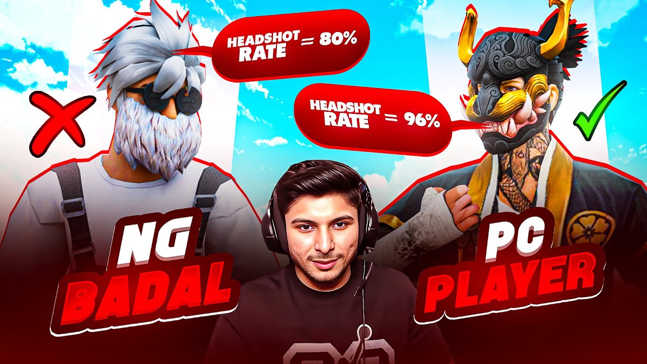 Badal 🐐 or New PC Player 🌚 ||  Who is Better ❓