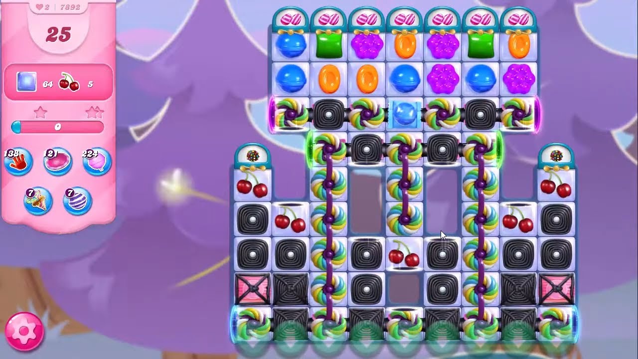 Candy Crush Saga LEVEL 7892 NO BOOSTERS
