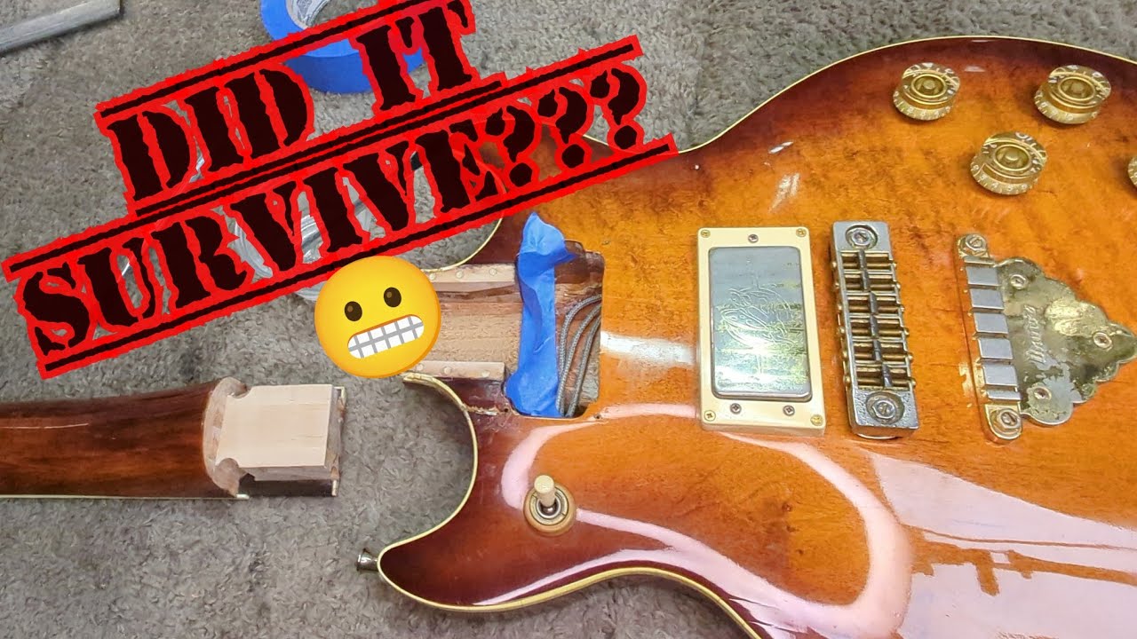 VINTAGE 1977 Ibanez Artist FINALLY fixed! This, was bad. 😳