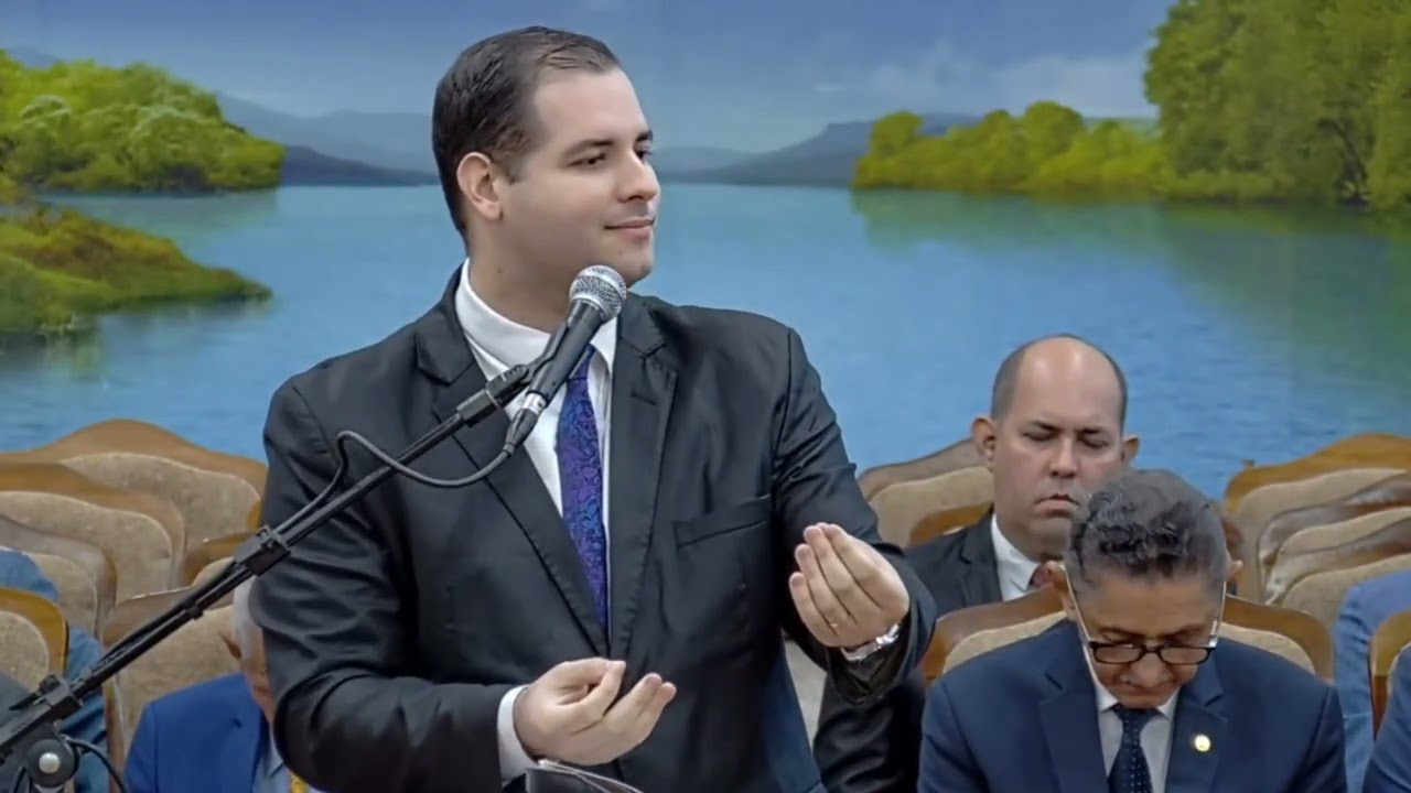 Jovem Samuel Pleleitor Do Culto Templo Central ADPB 2025 Vejam Que Palavra Abençoada