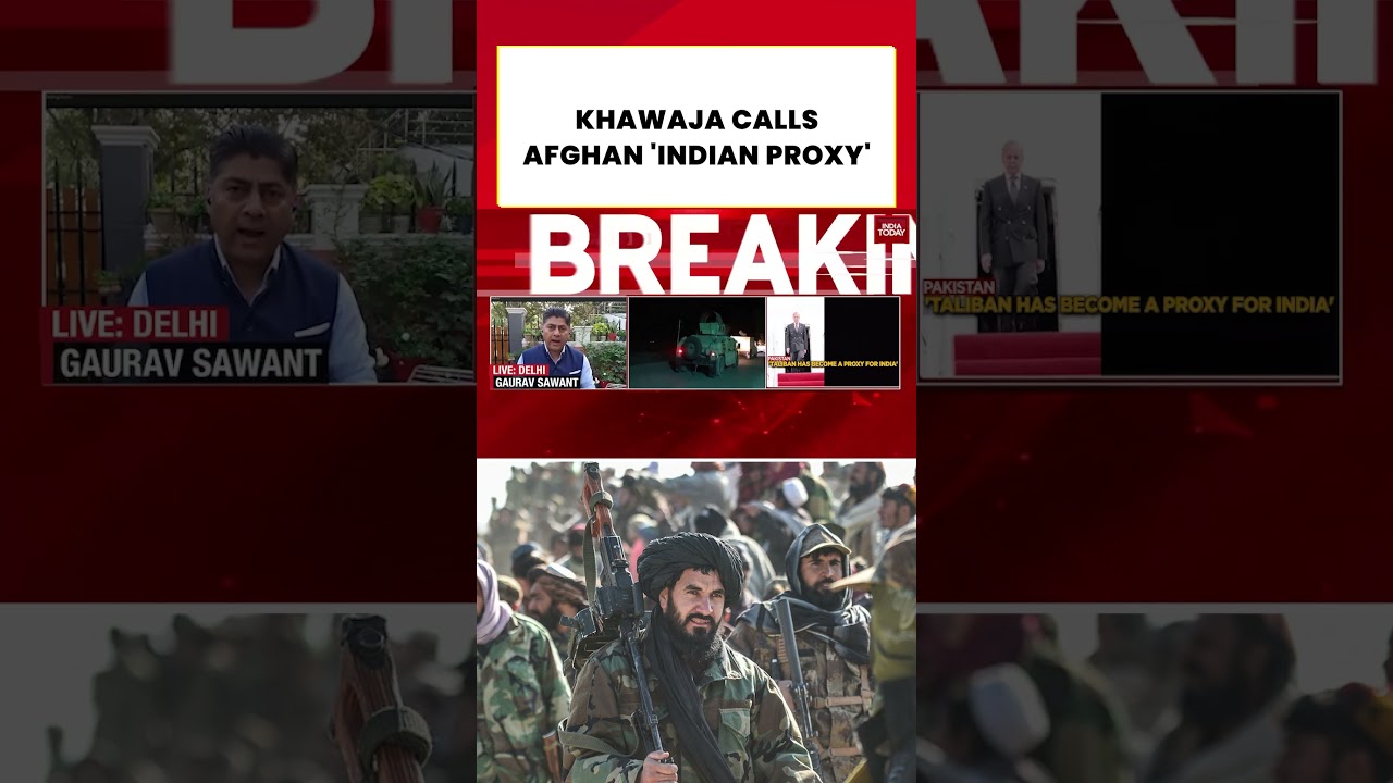Khwaja Asif Accuses Taliban Of Turning Afghanistan Into Indian Proxy Amid Durand Line Tensions