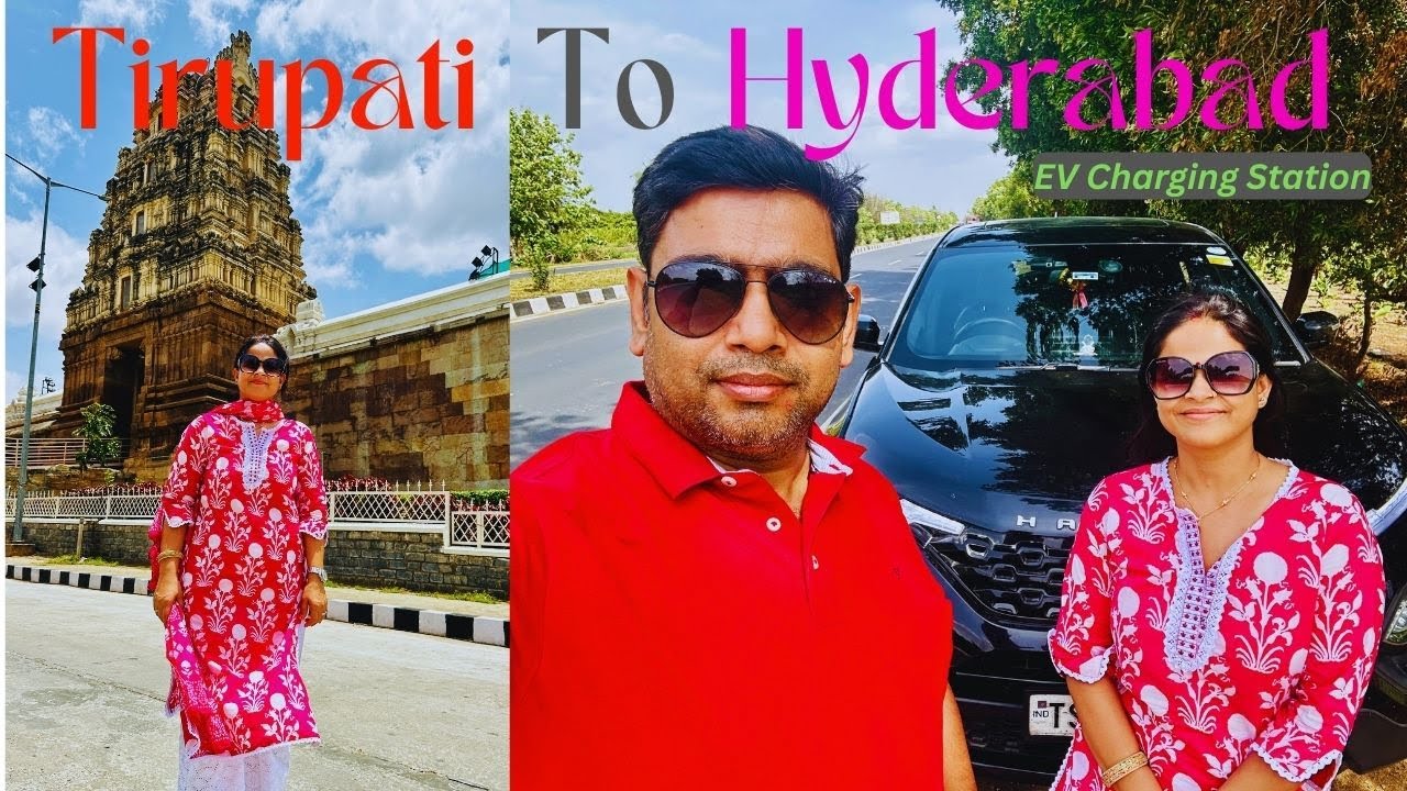 Tirupati to Hyderabad Road Trip | EV Charging Station | Scenic Drive | 6-Lane beautiful Highway