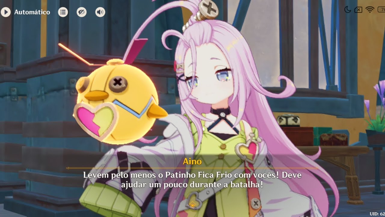 Genshin impact capítulo 527# A Versão Luna IV (Evento 1)