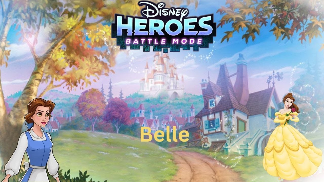Disney Heroes Battle Mode -  Belle Gameplay