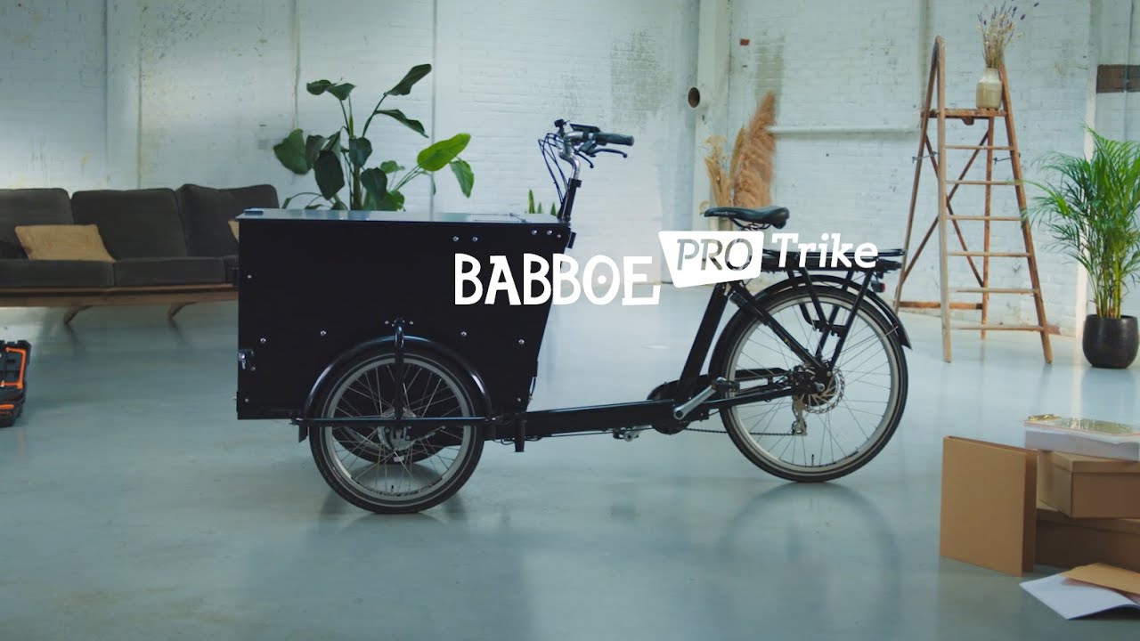 Babboe Pro Trike - das Transportfahrrad für die Stadt