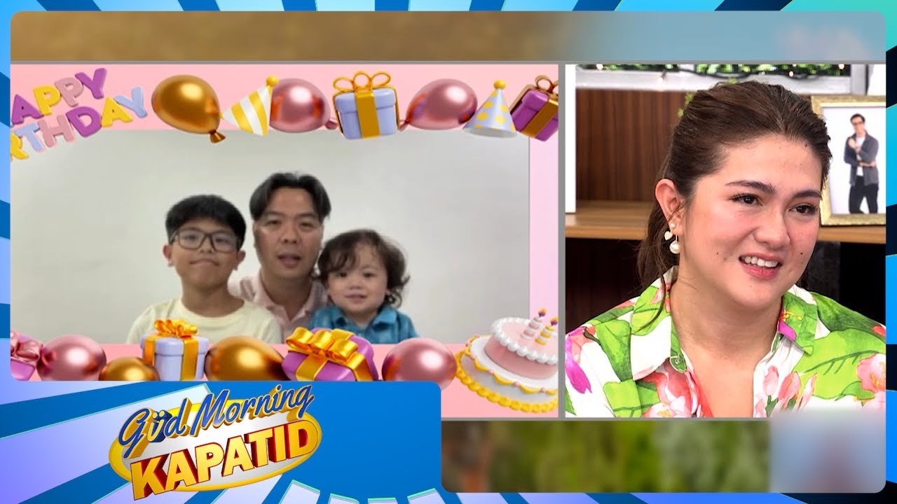 Birthday greetings para kay Dimples Romana I Gud Morning Kapatid