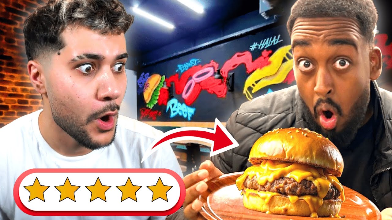 FARO & HAMED ESSEN den BESTEN BURGER den SIE je GEGESSEN HABEN😱🍔I JustFaro