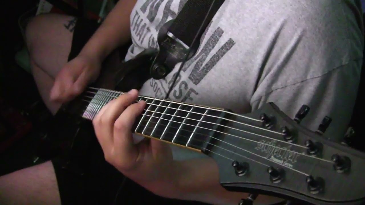 THE PLOT TO NUKE THE MIDWEST - PSYCHO-FRAME Guitar Cover