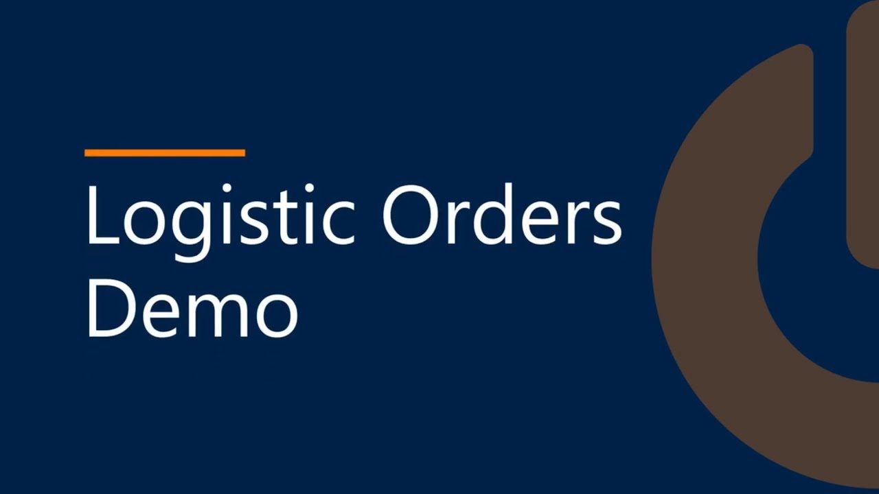 Logistic Orders Demo, Empowered Business Central