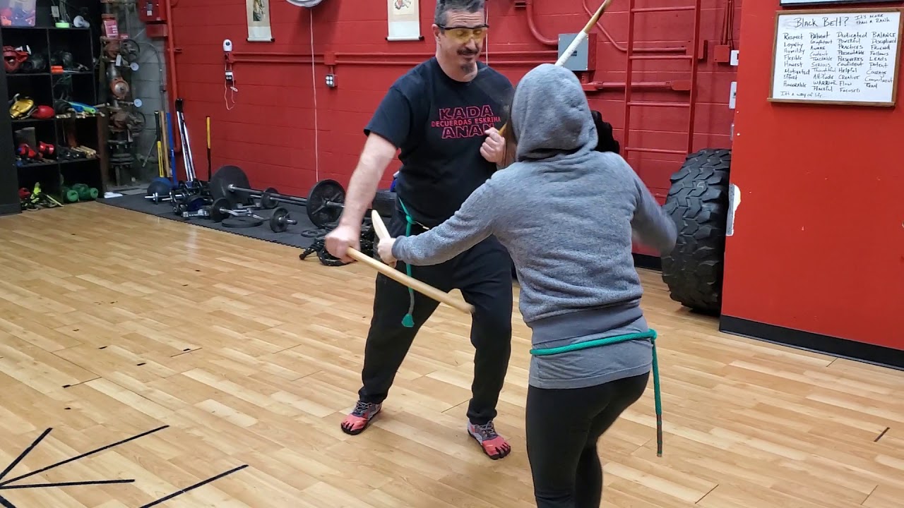 FMA Serrada Eskrima - linking techniques