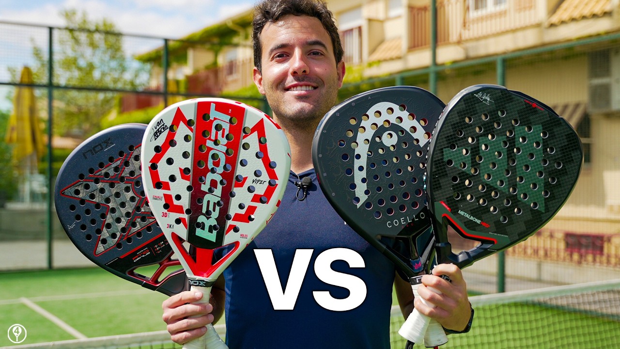 COMPARO LAS PALAS DE TAPIA, COELLO, LEBRÓN Y GALÁN - el4Set