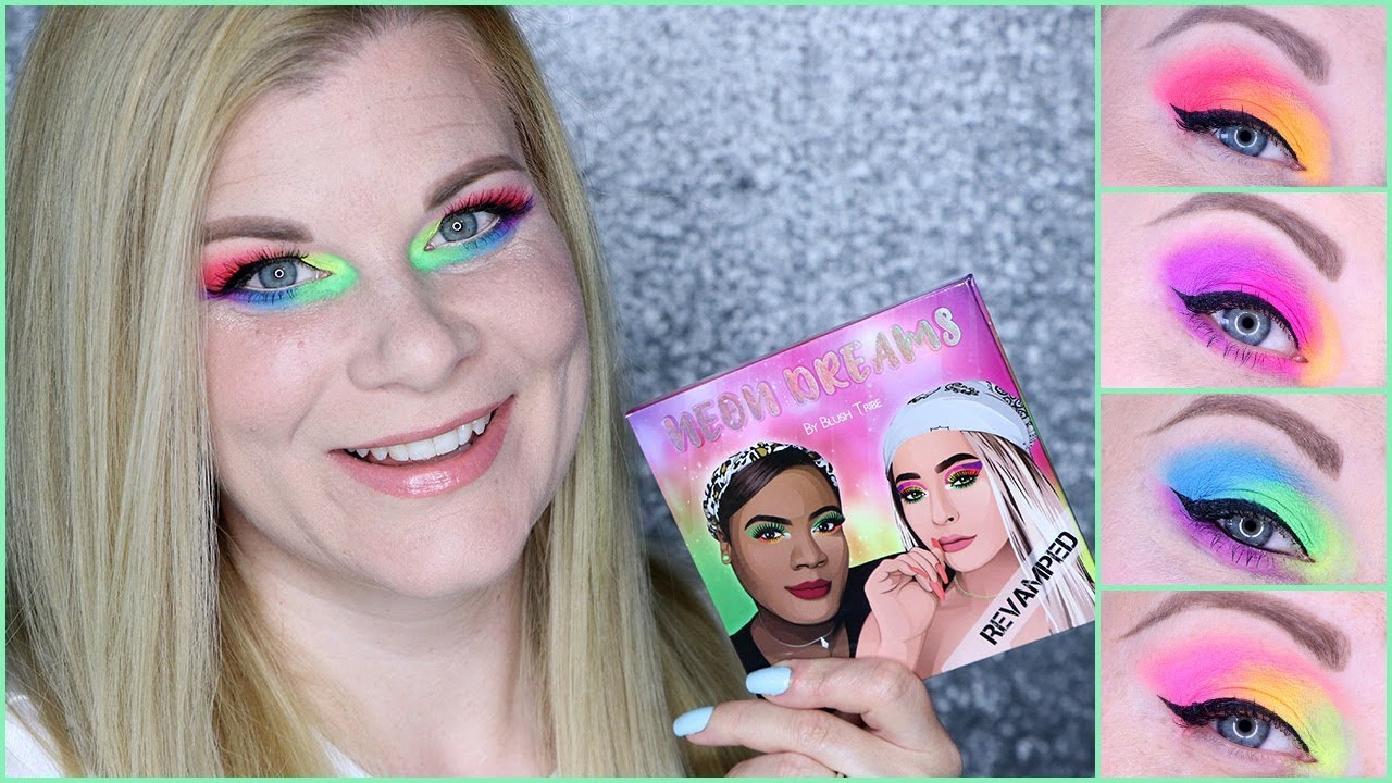 Blush Tribe Neon Dreams Revamped Palette - Review, Swatches & 5 Looks | Makeup Your Mind