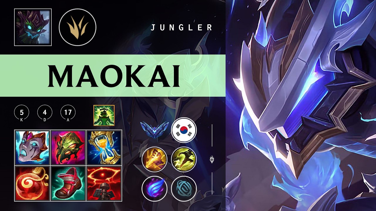 Maokai Jungle vs Ambessa - KR Diamond Patch 26.03