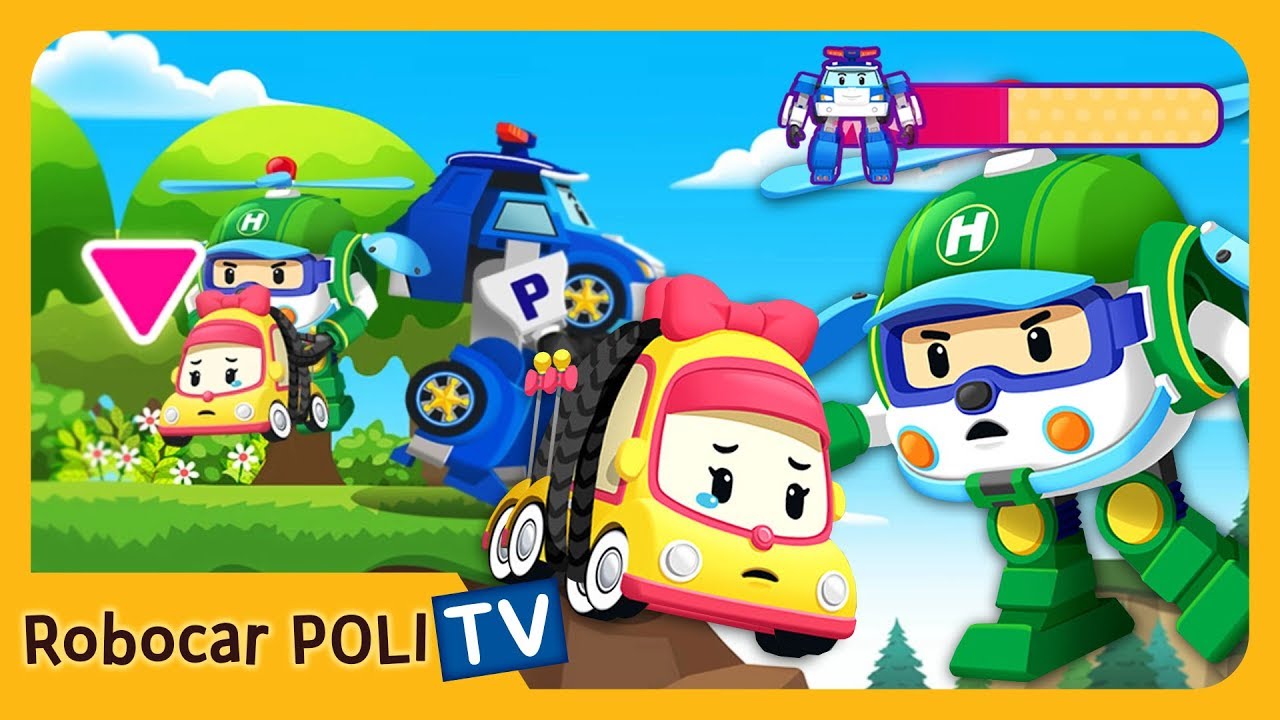 POLI Game | We should call the rescue team! | for Kids | Robocar POLI
