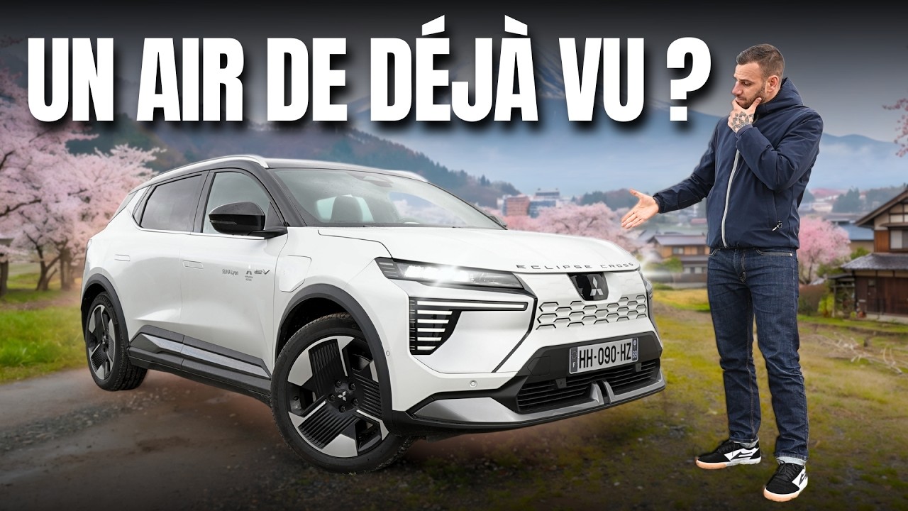 Nouveau Mitsubishi Eclipse Cross : Clone du Renault Scénic E-Tech ? Essai complet
