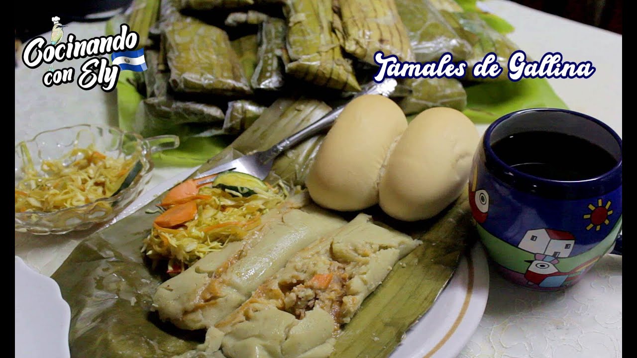 Preparando unos Deliciosos TAMALES DE GALLINA SALVADOREÑOS