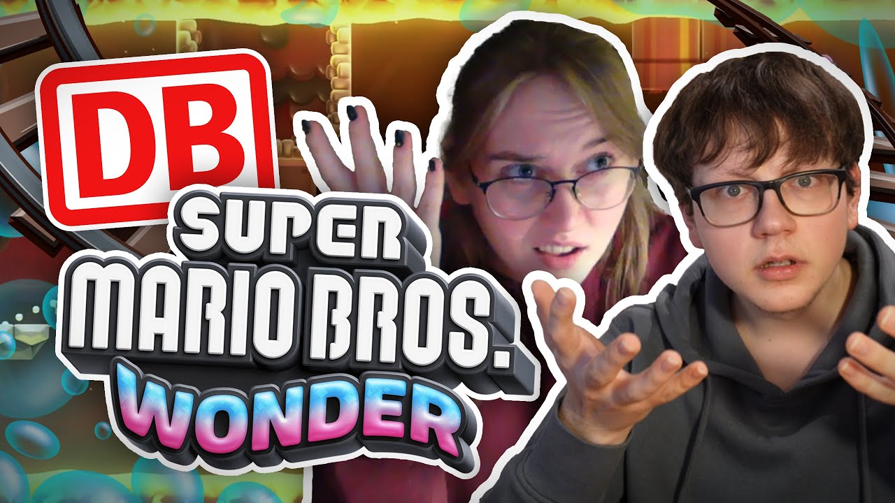 Wenn die DEUTSCHE BAHN mal wieder die DEUTSCHE BAHN ist! 🌸 Super Mario Bros. Wonder #16 (ft. Emma)