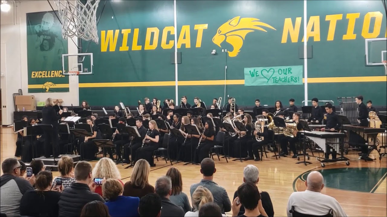 Walsh MS Honor Band Winter Concert 2018 - Viva! by Jack Wilds