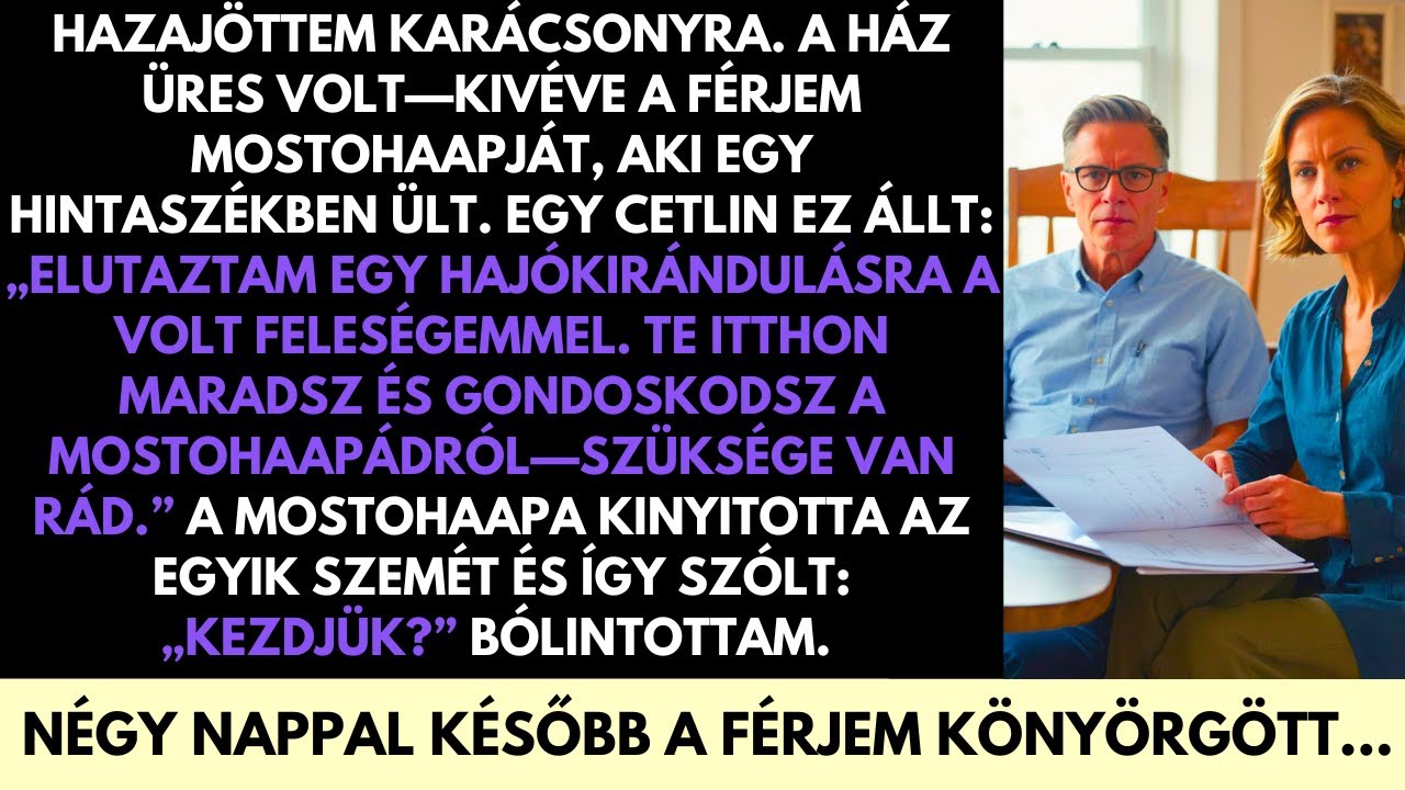 Karácsonyra Hazatértem, És A Férjem Eltűnt — Egyedül Maradtam A Nevelőapjával