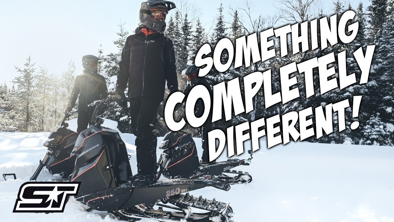 Первая поездка на снегоходе WS250 от Widescape