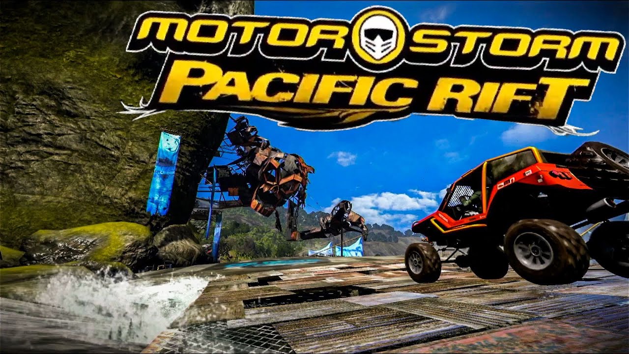 Colossus Canyon Mud Plugger in 1:52 19 - Motorstorm Pacific Rift