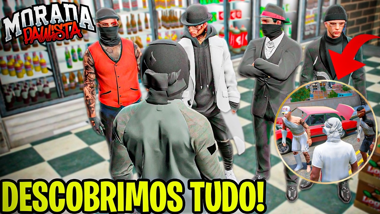 😈 EP 09 - DESCOBRIMOS 2 INFILTRADOS NA FAVELA! - GTA RP