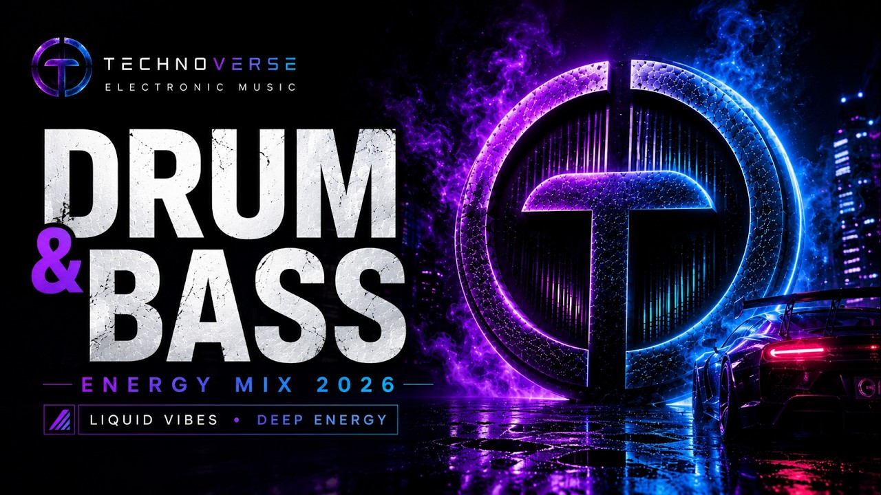 Drum & Bass Mix 2026 🔥 | Night Drive Energy | Dark DnB Vibes | TECHNOVERSE