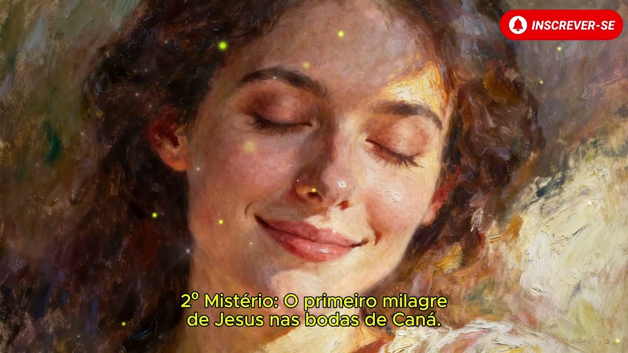 TERÇO DE HOJE - 19/03/2026 - QUINTA-FEIRA: MISTÉRIOS LUMINOSOS - 04 HORAS • SANTO TERÇO
