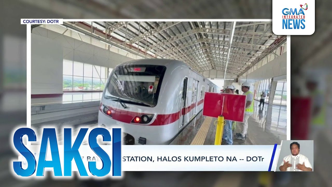 MRT-7 Batasan Station, halos kumpleto na - DOTr | Saksi