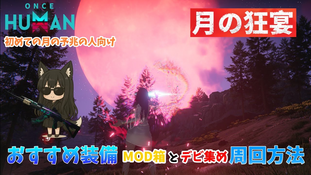 初めての月の予兆の人向け お勧め装備 MOD箱とデビ集め 周回方法
