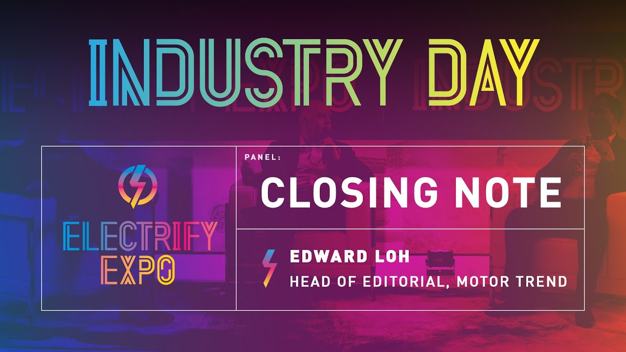 INDUSTRY DAY Closing Keynote Edward Loh