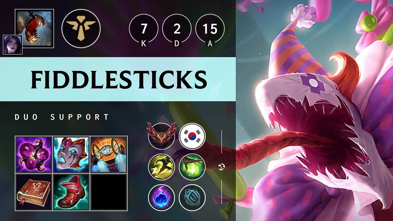 Fiddlesticks Support vs Blitzcrank - KR Grandmaster Patch 25.05