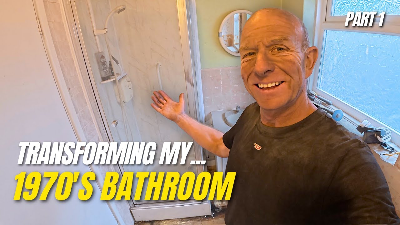 1970's TIMEWARP BATHROOM RENOVATION | PART 1
