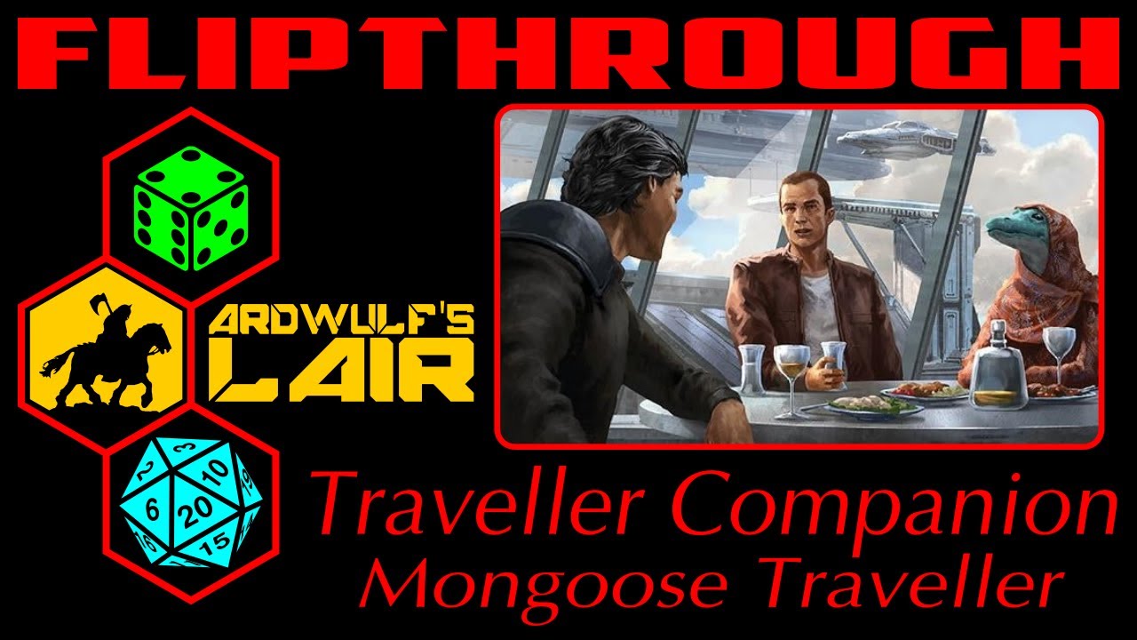 Flipthrough of the Mongoose Traveller (2e) Companion