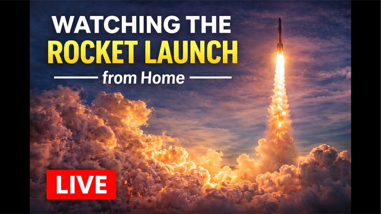 ISS Crew Launch LIVE 🚀 | Watching the Rocket from Home | 5:15AM Liftoff