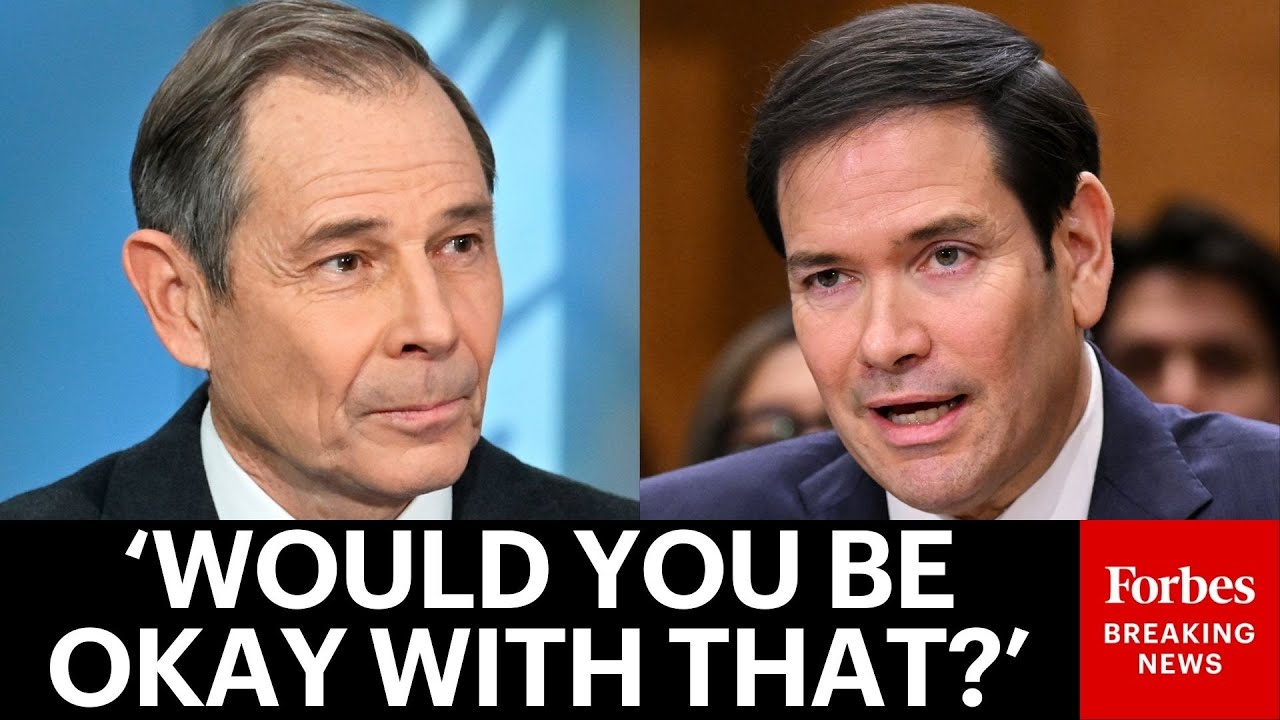 'I Do Have A Basic Concern...': John Curtis Confronts Marco Rubio Over Lack Of Cooperation