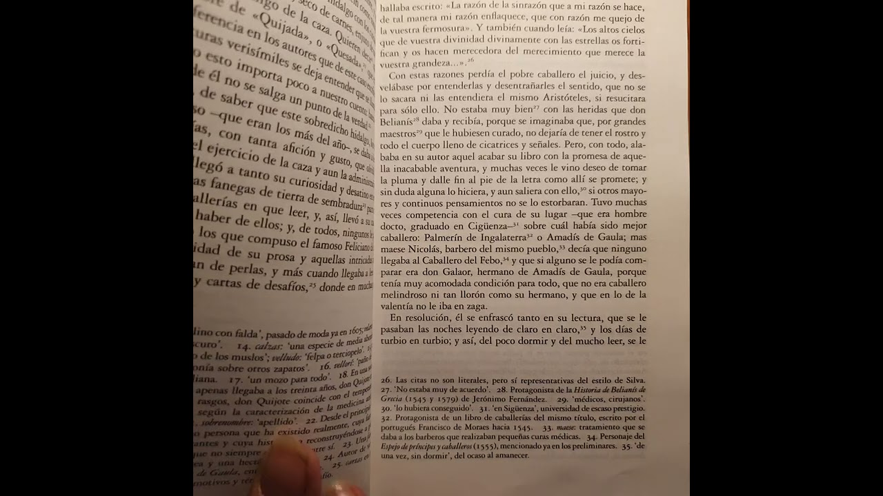 Lectura en voz alta del Capitulo 1 de la Primera Parte de Don Quijote de la Mancha