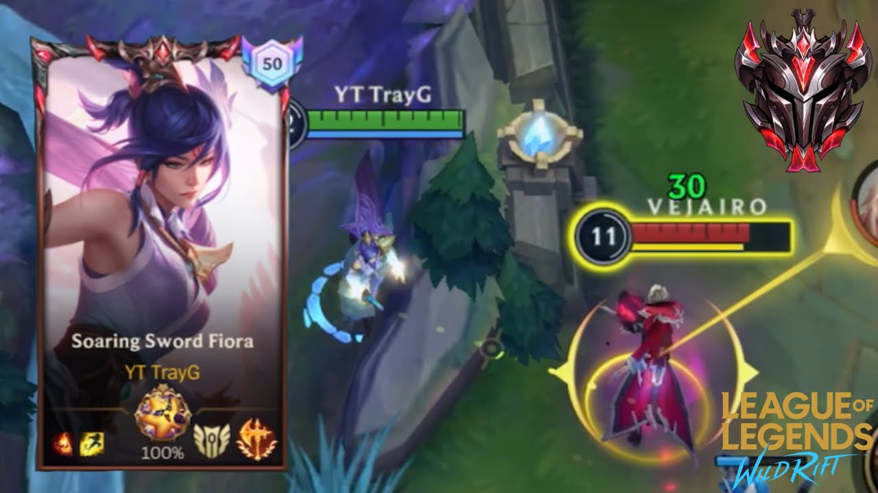 WILD RIFT FIORA VS VOLIBEAR | TOP 50 Fiora gameplay