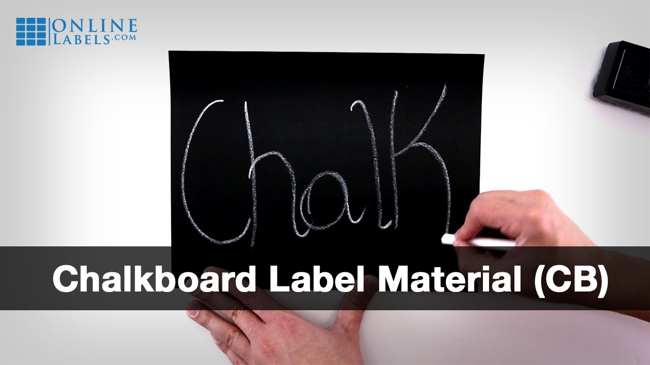 Chalkboard Labels - See Features and Uses