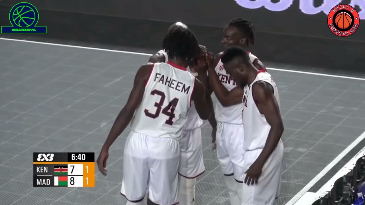 Team Kenya (Men) vs Madagascar - FIBA 3x3