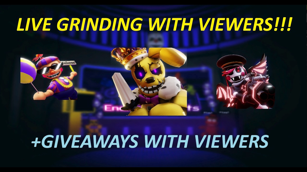 LIVE GRINDING WITH VIEWERS FNTD 2