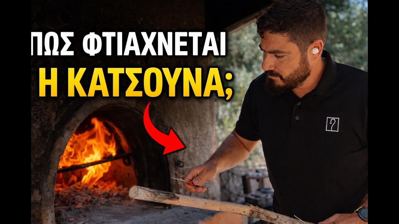 Νεαρός Κατασκευάζει χειροποίητα κρητικά μπαστούνια, κατσούνες με τον παραδοσιακό τρόπο!