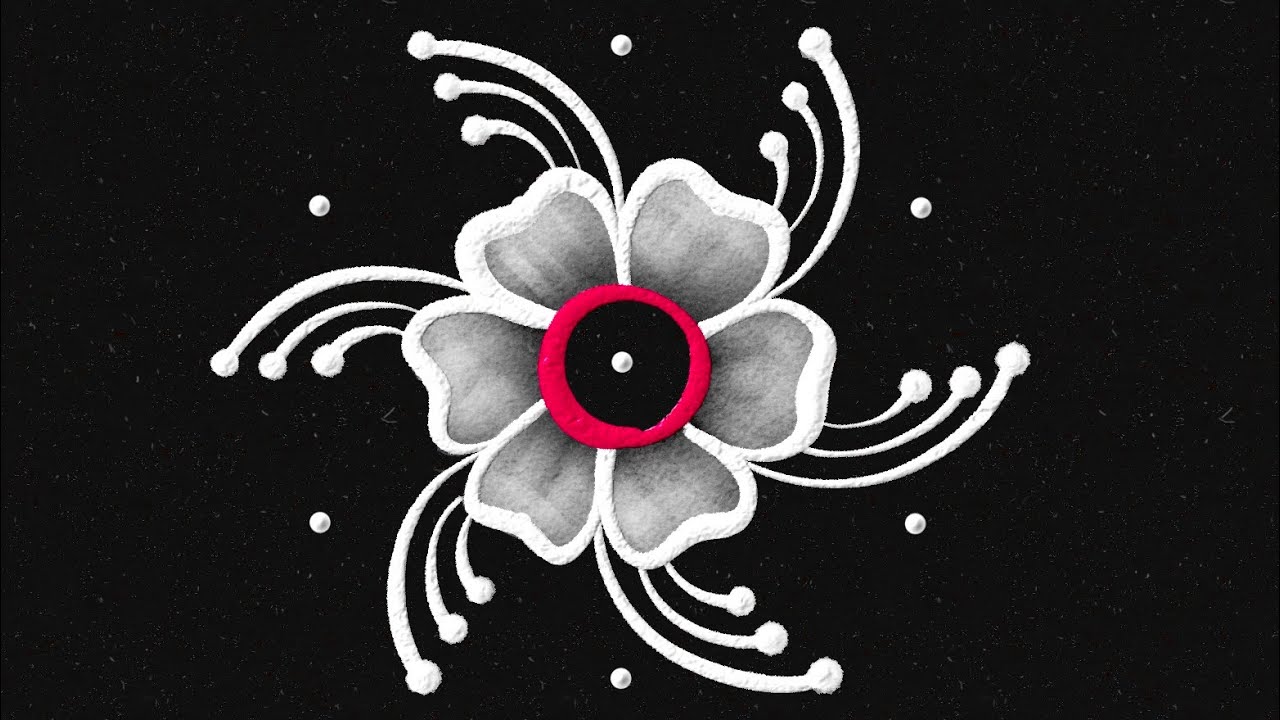 Daily rangoli designs with 5*3 dots🌷simple & easy kolam 🌷karthika masam muggulu   @easydotskolam