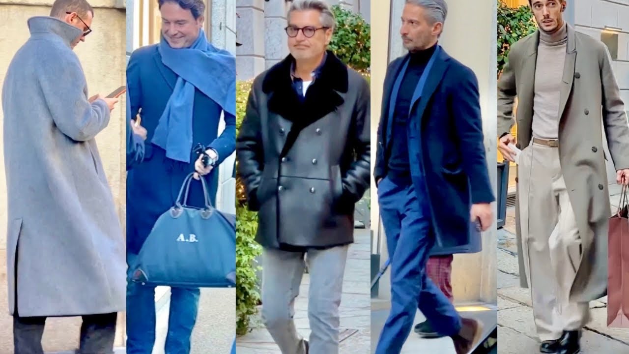 NOVEMBER DECEMBER 2025 🇮🇹 MILAN REAL MEN’S STREET FASHION & MEN’S WINTER CLOTHING #gqkorea 