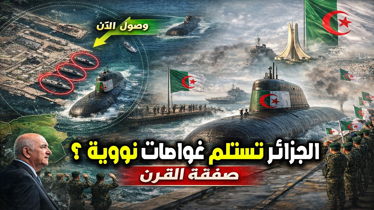 الجزائر تستلم غواصات نووية من روسيا؟! وصول مفاجئ يهز المتوسط.. ما الحقيقة