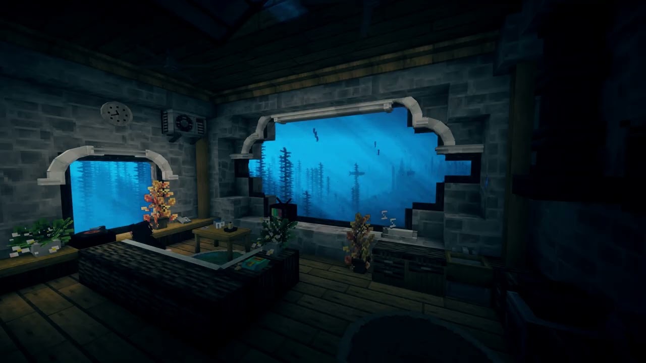 Minecraft Underwater Ambience For Sleep